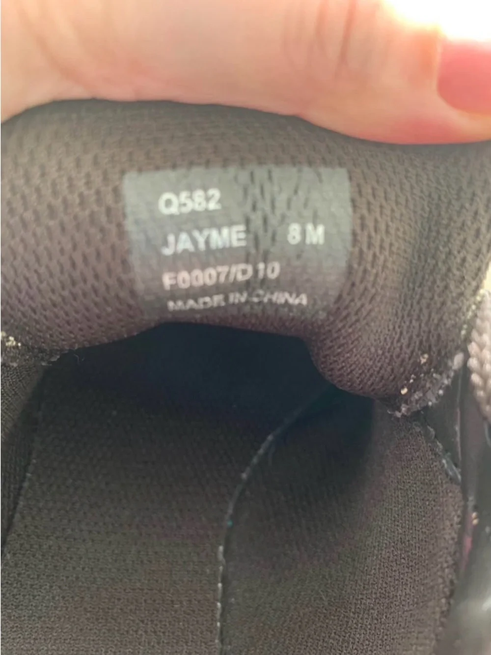 COACH Women’s Signature Canvas Brown Trainer with Gold Accents - Picture 4 of 4